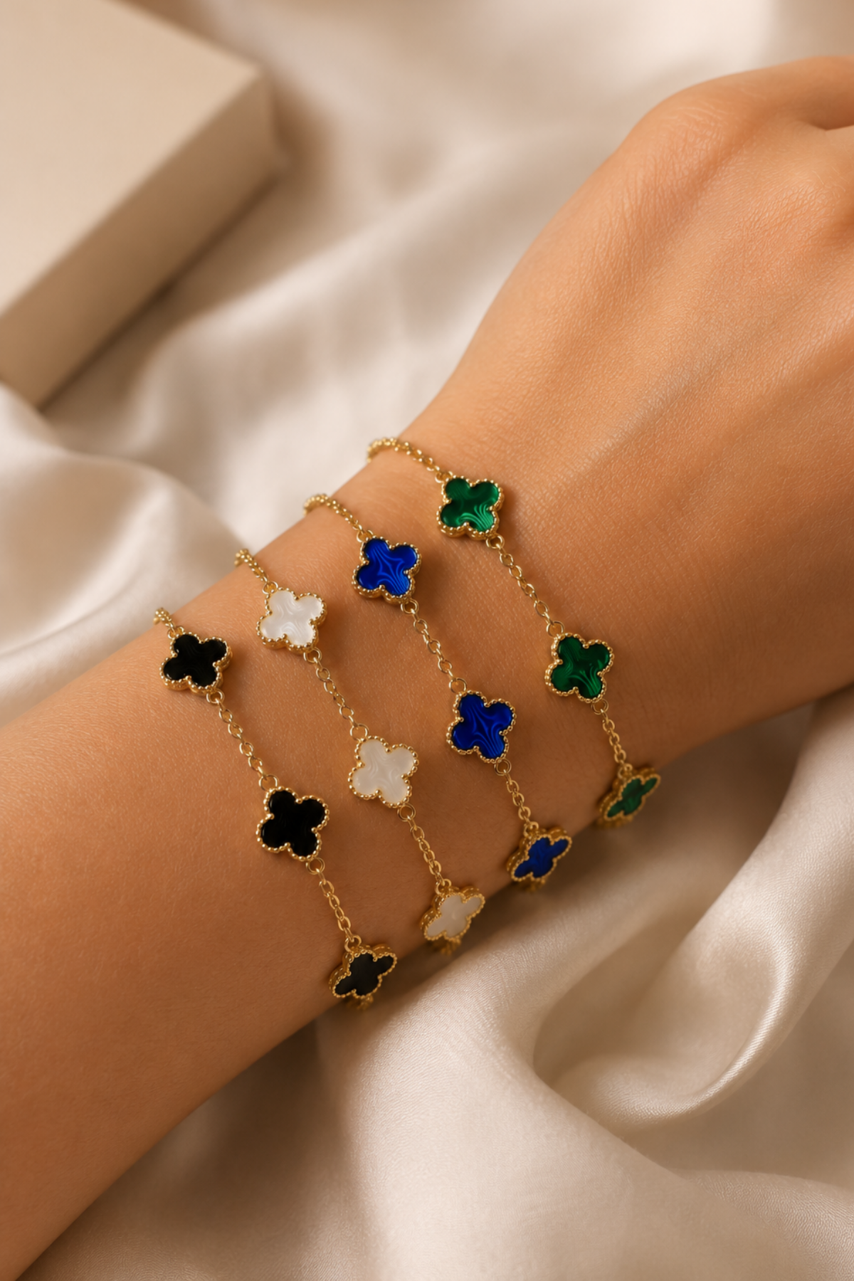 Lucky Clover Elite Bileklik 4'lü Set