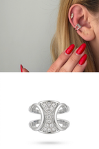 Luna Twist Earcuff Küpe