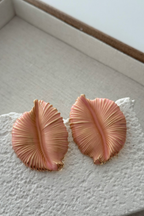 Mercan Leaf Küpe