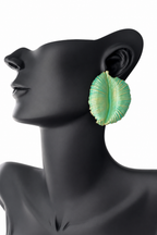 Mint Leaf Küpe