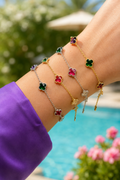 Lucky Clover Elite Renkli Bileklikler
